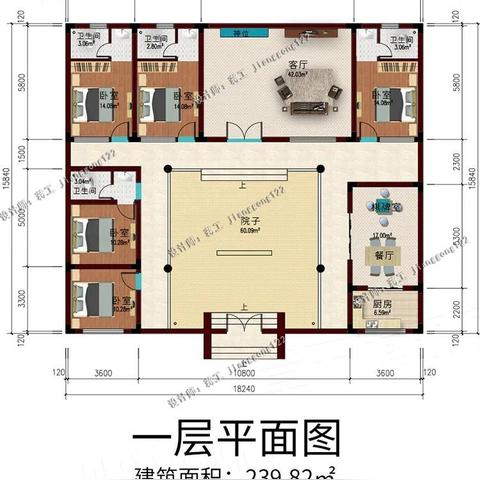 農(nóng)村四合院設(shè)計(jì)效果圖，傳統(tǒng)與現(xiàn)代的完美融合展示