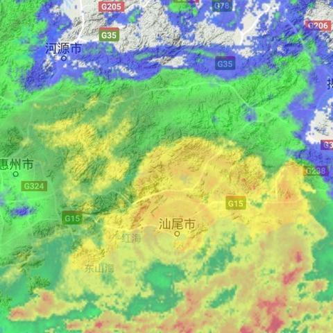 雷達(dá)降雨圖最新解讀與分析
